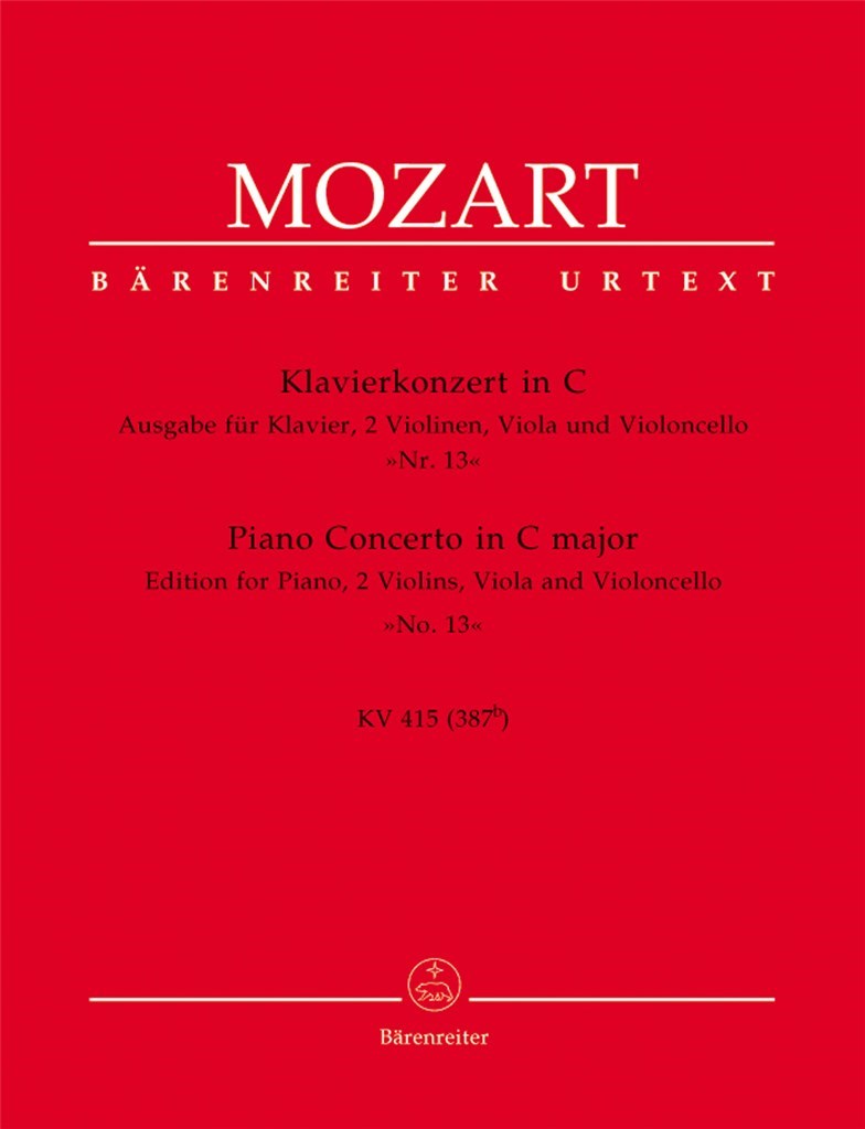 Concert 13 C KV415